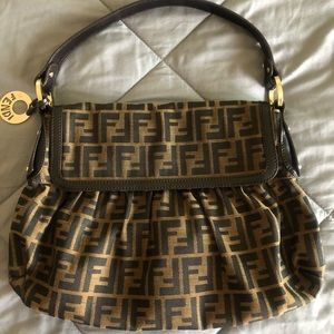Fendi Zucca chef shoulder bag